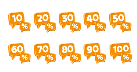 Mega sale, special offer banner, set collection. Golden sign board promotion. Vector illustration