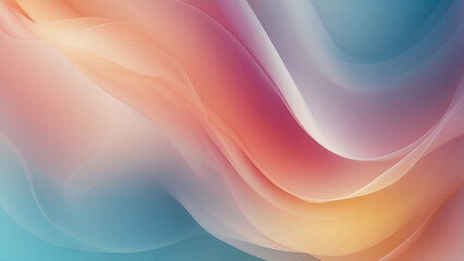 Obraz premium Abstract blurred gradient mesh background in bright rainbow colors. Colorful smooth banner template