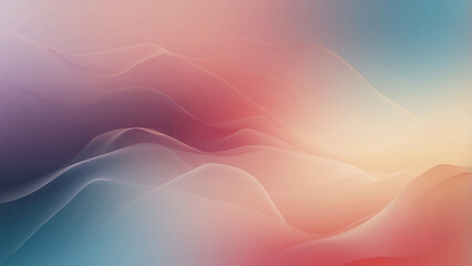 Abstract blurred gradient mesh background in bright rainbow colors. Colorful smooth banner template