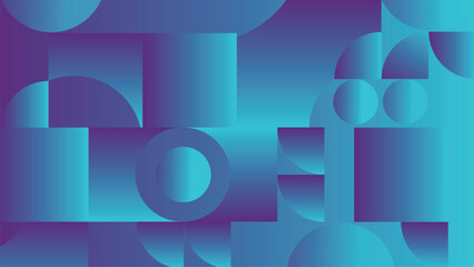 Vibrant geometric shapes gradient background vector.  Abstract trendy modern design wallpaper for landing page, covers, Brochures, flyers, Presentations,Banners. Vector illustration.