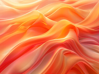 Obraz premium Sun kissed peach background illustration