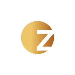 Letter Z logo design vector with universal form and creative idea icon