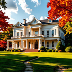 우아함이 보이는 저택