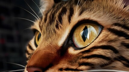 Mesmerizing Cat's Eye