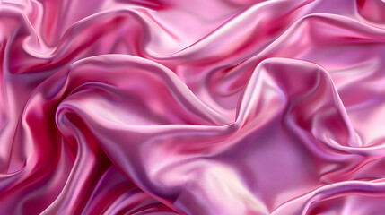 Obraz premium Vibrant silk satin background illustration