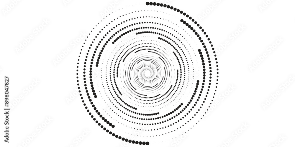 Poster halftone circular dotted frames set. circle dots texture isolated on whte background. spotted spray 