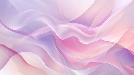 A vector graphic of an abstract background, composed of interlocking organic shapes with a harmonious color palette of pastel shades