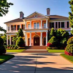 우아한 대 저택