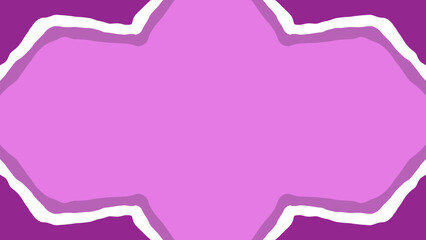 purple frame ripped paper style