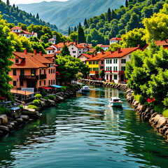 자연과 함께하는 마을