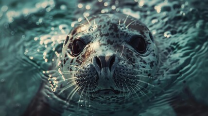 Fototapeta premium Seelöwe, close up