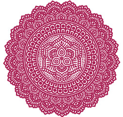Signs and symbols. Circle pattern lotus or flower mandala art design. beauty, fashion, geometry, colorful, fashion.