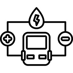 Electrolyte Test Icon