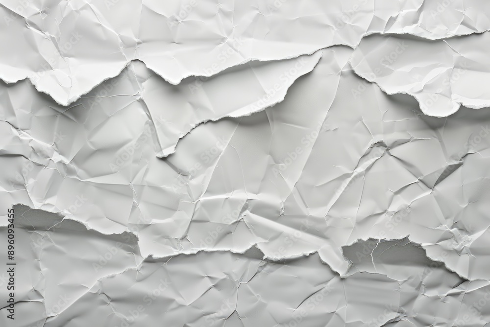 Aufkleber A close-up shot of a single sheet of white paper with no visible text or marks
