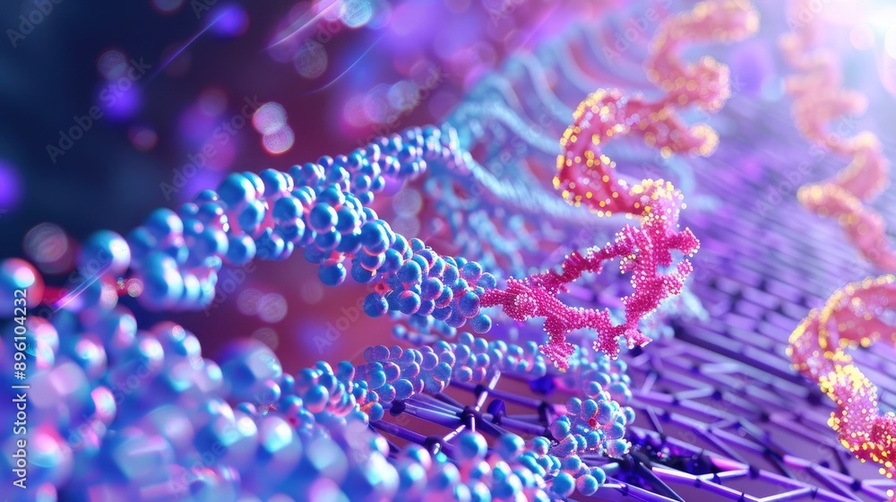 Wall mural a nanoscale sensor array detecting biomarkers and molecular signals associated with diseases, enabli