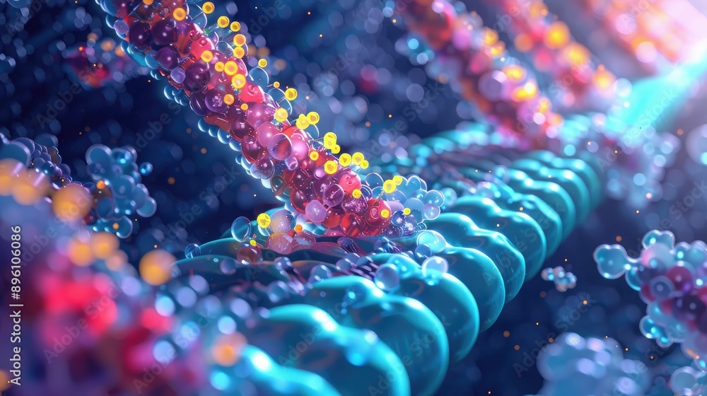 Wall mural a nanoscale sensor array detecting biomarkers and molecular signals associated with diseases, enabli