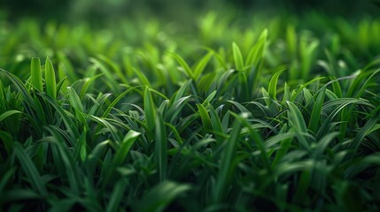 Fototapeta premium The lush green grass