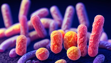 Bacterial Cells Under the Microscope