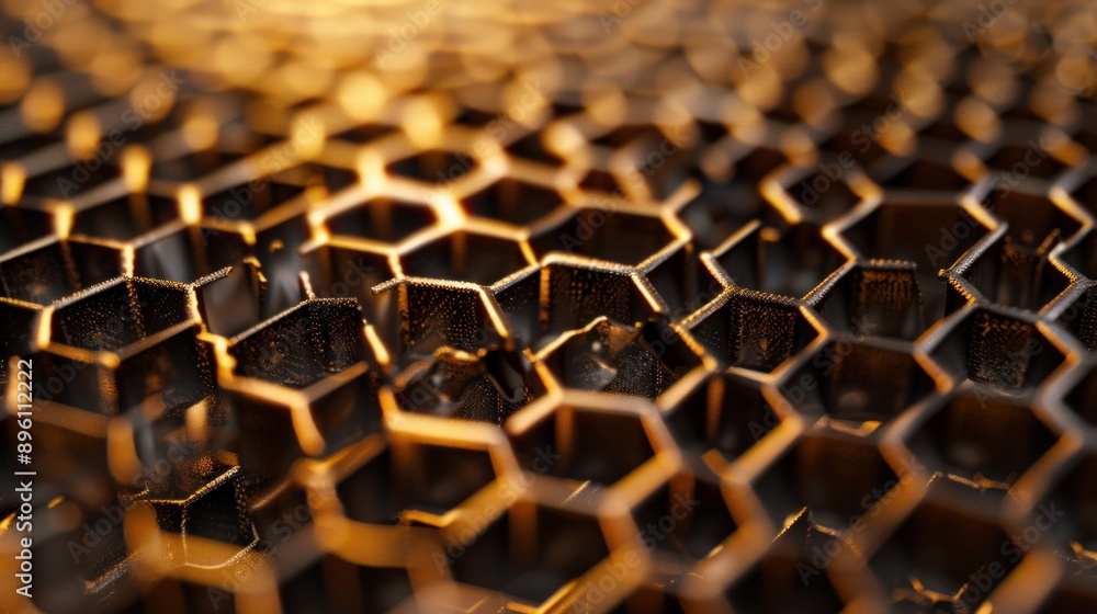 Poster grid: a honeycomb-like grid attachment that controls the spread of light