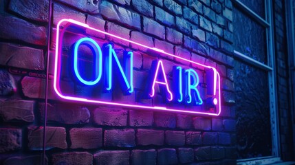 The On Air Neon Sign