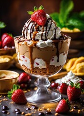 strawberry ice cream