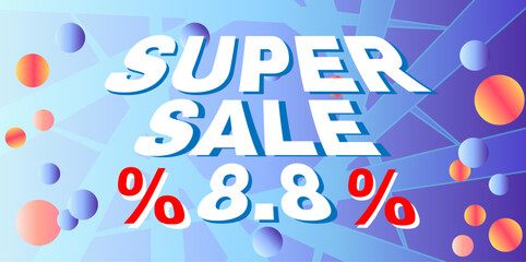 Fototapeta premium season offer sale and new arrivals extra shop now sign background illustration.banner template design for social media and website. Special Offer campaign or promotion