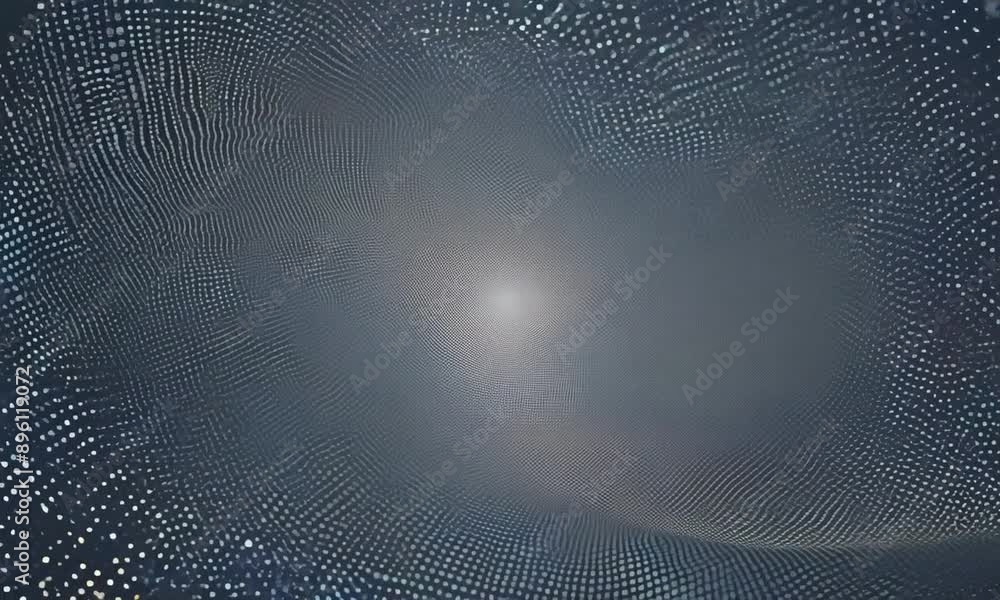Poster a pattern of dots creating an abstract design. 4k video hyperrealistic