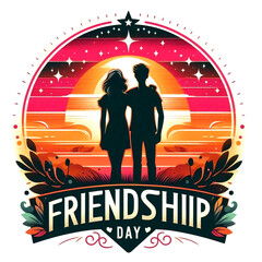 International Friendship Day card, Happy friendship day