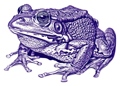 recommend clip art: PNG Vintage drawing Frog frog amphibian wildlife.