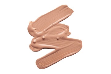 Cosmetic creamy drop texture on background