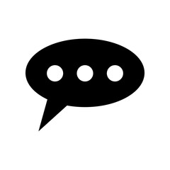 Fototapeta premium bubble speech icon template