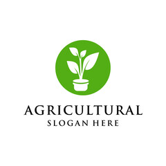 simple agricultural design concept