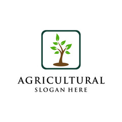 simple agricultural design concept