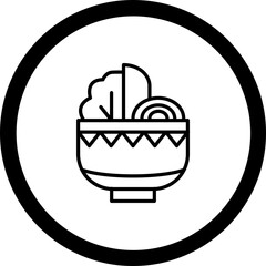Dietary Food Icon Design