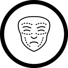 Facial Plastic Surgery Icon Design
