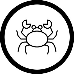 Crab Icon Design