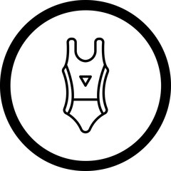 Swim Suit Icon Design