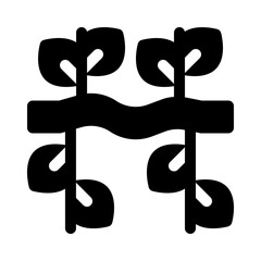 vine glyph icon