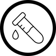 Blood Test Icon Design