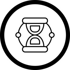 Sand Clock Icon Design
