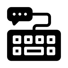 keyboard glyph icon