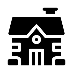 building glyph icon