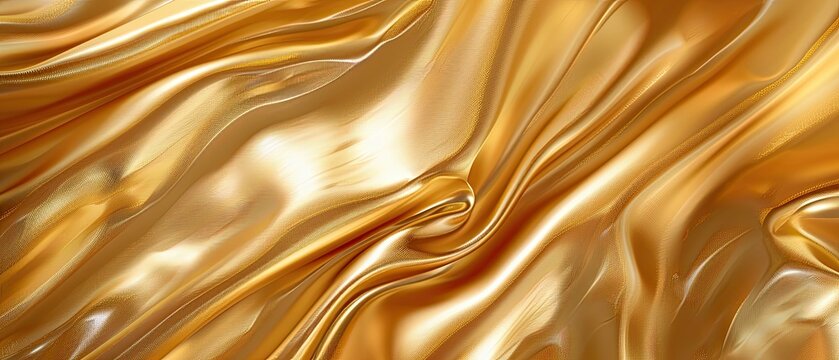 Sleek matte gold texture with a soft, smooth finish and elegant shine