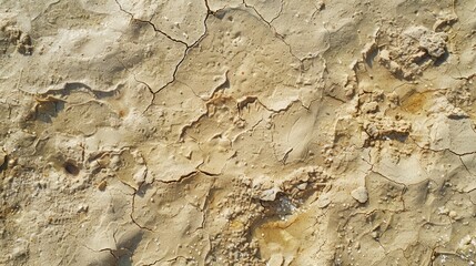 A close-up shot of a dirty wall covered in dirt and imperfections