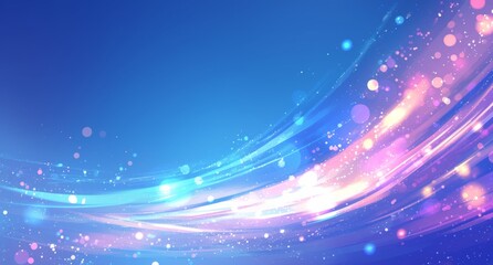 Obraz premium Abstract Blur Blue and Purple Background Vector Presentation Design