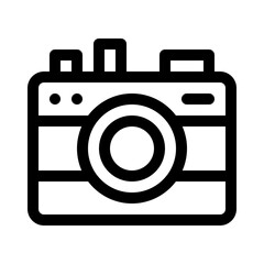 camera line icon