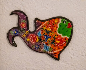 Wall picture fish
