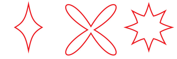 Set of geometric brutalism shapes.Abstract geometric brutalist elements. New modern elements swiss style, minimalist design,bold forms. Brutalist design icons.Vector illustration