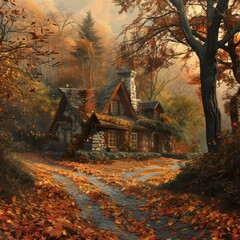 autumn in the park