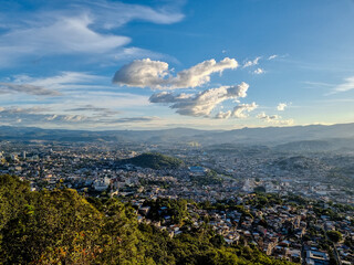 Daytime Panoramic View of Tegucigalpa from High Point